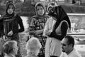 Switzerland: Swiss-Iranian immigration dialoque at lake ZÃÂ¼rich promenade on Landiwiese