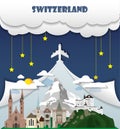 Switzerland travel background Landmark Global Travel And Journey