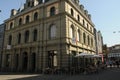 Switzerland: The UBS Bank branch in Baden City in canton Aargau