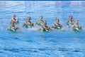 SWM: World Championship women's team sychronised swimming