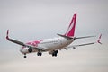 Swoop Airlines Boeing 737-800 Rear View