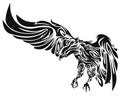 Swooping Tattoo Eagle