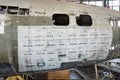 The Swoose Fuselage with Countries Visited