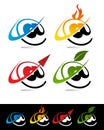 Swoosh Aroba Icons