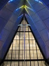 Sword cross inside Cadet Chapel. Royalty Free Stock Photo