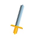 sword game pixelated icon Royalty Free Stock Photo