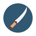 Sword Isolated Vector icon that can be easily modified or edited Royalty Free Stock Photo