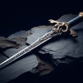 Sword, Medieval, Excalibur, Ornate Hilt and blade