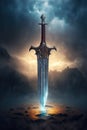 The Sword of Mercy (AIhurian Legend) Generative AI