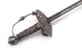 Sword (rapier) of French noble Royalty Free Stock Photo