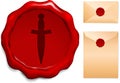 Sword wax seal