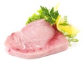 Swordfish Steak raw Royalty Free Stock Photo