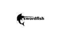 Swordfish vector illustration EPS 10 Royalty Free Stock Photo