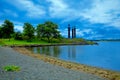 Swords in Rock Hafrsfjord, Norway Royalty Free Stock Photo