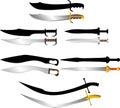 Swords and sabers Royalty Free Stock Photo