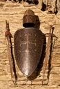 Sword, shield helmet Royalty Free Stock Photo