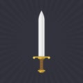 Swords vector icon.