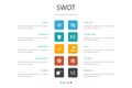 SWOT Infographic 10 option concept