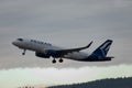 SX-DNC Aegean Airlines Airbus A320-232 jet in Zurich in Switzerland