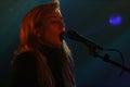 Austra - Katie Stelmanis in concert at SXSW Royalty Free Stock Photo