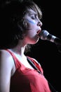 SXSW - Lelia Broussard in concert Royalty Free Stock Photo