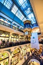 SYDNEY - AUGUST 19, 2018: The Strand Arcade is a multi level Victorian-style gallery with a glass roof, a historical site with Royalty Free Stock Photo