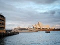 Sydney opera house and Circular Quay Ferry Terminal