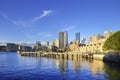 Sydney Australia Circular Quay and The Rocks Royalty Free Stock Photo