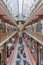 SYDNEY, AUSTRALIA, DECEMBER 29, 2019: Covered Strand arcade on Pitt street in Sydney, Australia Royalty Free Stock Photo