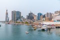 SYDNEY, AUSTRALIA, DECEMBER 30, 2019: Outdoor display at Australian National Maritime Museum in Sydney, Austalia Royalty Free Stock Photo