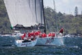 Sydney to Hobart yacht race 2016 Royalty Free Stock Photo