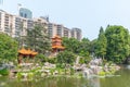 SYDNEY, AUSTRALIA, DECEMBER 30, 2019: View of Chinese garden of friendship in Sydney, Australia