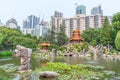 SYDNEY, AUSTRALIA, DECEMBER 30, 2019: View of Chinese garden of friendship in Sydney, Australia Royalty Free Stock Photo