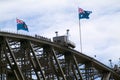 Australia, Sydney, Harbour Bridge Climbing Royalty Free Stock Photo