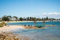 Sydney, Australia 2021-11-06 Kurnell Kamay Botany Bay National Park. James Cook landing place. Travel destination historical site