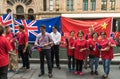 Chinese Australian welcome premier Li Keqiang, Sydney Australia.