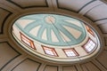 Domed lantern of Elizabeth Bay House historic building in Sydney, Australia