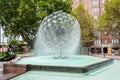 El Alamein fountain at Fitzroy Gardens in Sydney, Australia Royalty Free Stock Photo