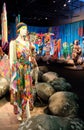 An exhibition in Powerhouse Museum `Jenny Kee and Linda Jackson: Step into Paradise`.
