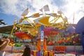 The Kite Flyer is an attraction `lets riders experience` in fun park zone of Sydney Easter show 2013 at Sydney Olympic park.