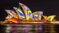 SYDNEY, AUSTRALIA - MAY 27,2016 : The Sydney Opera House sails l Royalty Free Stock Photo