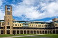 The Quadrangle with surrounding campus buildings and environment of The University of New South Wales