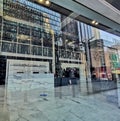 SYDNEY, AUSTRALIA - MAY 27, 2021: Reserve Bank of Australia museum building in Sydney Australia with a group of staff Royalty Free Stock Photo