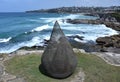 Sculpture by the Sea along the Bondi to Coogee coastal walk Royalty Free Stock Photo