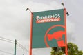 Outdoor signage of Bunnings Warehouse