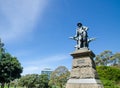 Robbie Burns Statue in the Domain, Sydney and was erected in 1905. Royalty Free Stock Photo