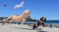 Festival of the Winds annual free outdoor kite flying festival at Bondi beach