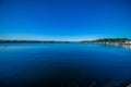 Sydney Bay run Balmain iron cove bridge birken head point on parramatta river and sydney harbour NSW Australia Royalty Free Stock Photo