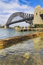 Sydney Bridge Milsons Vertical