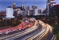 Sydney Cahill CBD close sunset